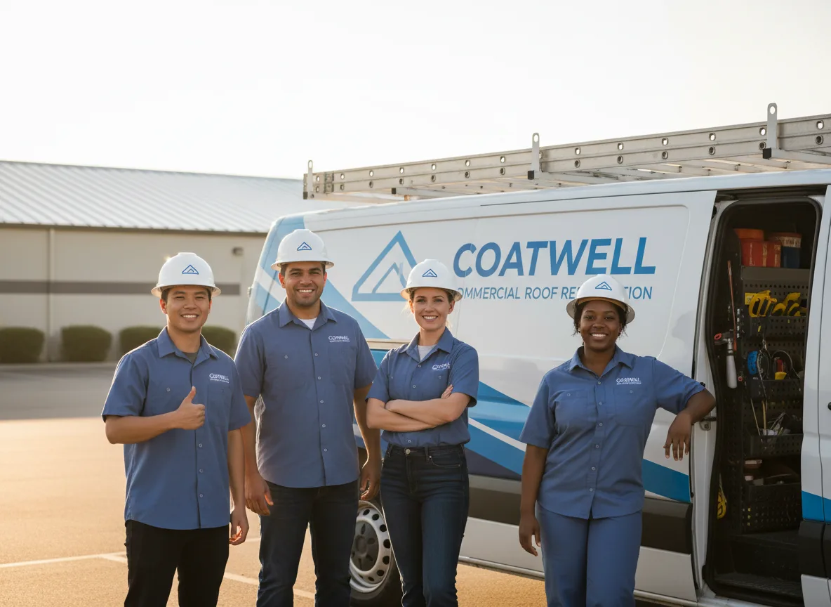 Commercial roof coating company in North Wales, PA